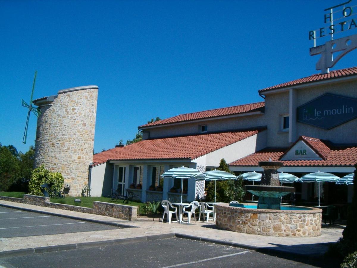 Logis Hotel Le Moulin Des Gardelles Риом Экстерьер фото
